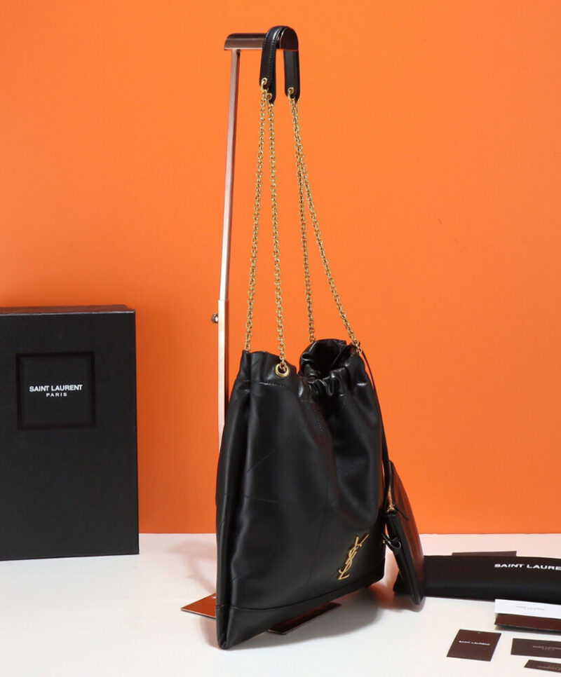 Saint Laurent Jamie 4.3 Pochon In Lambskin Black
